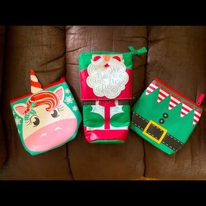 3 Limited Edition Christmas Pouches